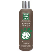 Шампоан за кучета MEN FOR SAN Brown hair shampoo - специално разработен за кафява козина, с добавен ествествен колаген, 300 мл.